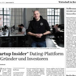 Startup Insider Portrait Tagespiegel